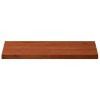 Ablakpárkányok 2 db barna 90 x 40 x 2 cm tömör bükkfa
