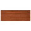 Ablakpárkányok 2 db barna 110 x 40 x 2 cm tömör bükkfa