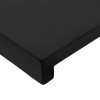 Ablakpárkányok 2 db fekete 120 x 20 x 2 cm tömör bükkfa
