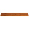 Ablakpárkányok 2 db barna 100 x 30 x 2 cm tömör tölgyfa