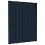 Tetőpanel 36 pcs antracitszürke 60 x 45 cm horganyzott acél