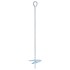 Földi horgony 4 pcs ezüst ø10 x 50 cm galvanizált fém