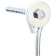 Földi horgony 10 pcs ezüst ø10 x 50 cm galvanizált fém