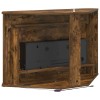 Led-es kandalló füstös tölgy 95 x 42,5 x 60 cm szerelt fa