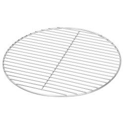 Bbq grill rács ezüst ø43 cm rozsdamentes acél