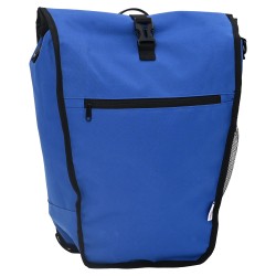 Bicikli táska a pannier rack-hoz 20 l kék 34x16x59 cm