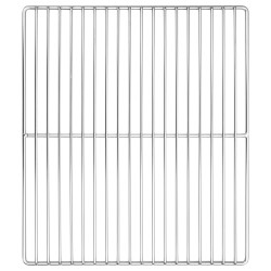 Bbq grill rács téglalap 40x35 cm 304 rozsdamentes acél