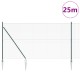 Hegesztett drótkerítés 13 cölöp zöld 1.4x25 m acél Hegesztett drótkerítés 13 cölöp zöld 1.4x25 m acél