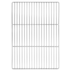 Bbq grill rács fogantyúkkal 50x35 cm 304 rozsdamentes acél