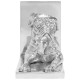 Könyvtámaszok 2 db ezüst 12x15x18 cm alumínium kutya Könyvtámaszok 2 db ezüst 12x15x18 cm alumínium kutya