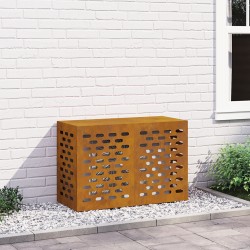 Légkondicionáló fedél 90x40x60 cm időjárásálló acél