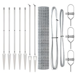 Euro kerítés 7 szegély rögzítővel 1.6x10 m horganyzott acél