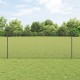 Csirkeháló kerítés szett 2 db szürke porszórt acél 25 x 1 m