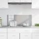 Konyhai hátfal világosszürke 90x40x0,6 cm edzett üveg