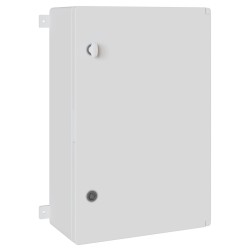 Vezérlőszekrény ip65 vízálló szürke 40x20x60 cm abs műanyag