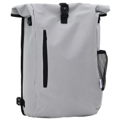 Biciklis táska pannier rácsra 20 l szürke 31x13x58 cm