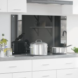 Konyhai hátfal sötétszürke 100x60x0,6 cm edzett üveg