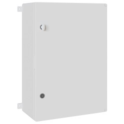 Szabályozó szekrény ip65 vízálló szürke 50x24,5x70 cm abs műanyag