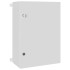 Szabályozó szekrény ip65 vízálló szürke 50x24,5x70 cm abs műanyag