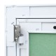 Alumínium keretes hozzáférő panel gipszkartonhoz 300x400 mm