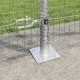 Hegesztett drótháló kerítés 13 peremelt oszloppal 1.2x25 m galvanizált acélból Hegesztett drótháló kerítés 13 peremelt oszloppal 1.2x25 m galvanizált acélból