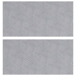 Alumínium pántok 2 db csúszásmentes 50x25 cm