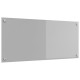 Konyhai hátfal világosszürke 90x40x0,6 cm edzett üveg