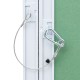 Alumínium keretes hozzáférő panel gipszkartonhoz 300x400 mm