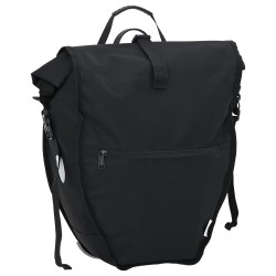 Kerékpár táska pannier rack 25 l fekete 32.5x17x57 cm