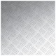Alumínium rácspaneleket 4 db csúszásmentes 50x50 cm Alumínium rácspaneleket 4 db csúszásmentes 50x50 cm