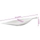 Gyümölcs kosár ezüst 60x15x8 cm alumínium Gyümölcs kosár ezüst 60x15x8 cm alumínium