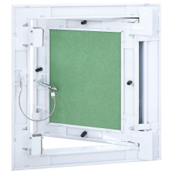 Alumínium keretes és gipszkarton bejárati panel 250x250 mm