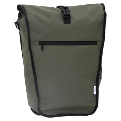 Biciklis táska pannier rack 20 l olívazöld 34x16x59 cm