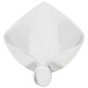 Gyümölcs kosár ezüst 60x15x8 cm alumínium Gyümölcs kosár ezüst 60x15x8 cm alumínium