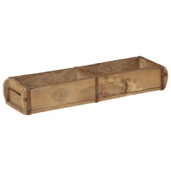 Tálca 60,5x15x9 cm újrahasznosított tömör fa