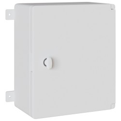 Vezérlőszekrény ip65 vízálló szürke 30x16,5x35 cm abs műanyag