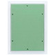 Alumínium keretes hozzáférő panel gipszkartonhoz 300x400 mm