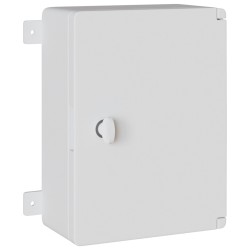 Vezérlőszekrény ip65 vízálló szürke 25x15x35 cm abs műanyag