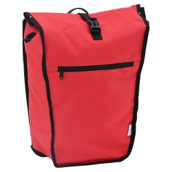 Biciklitáska pannier rack 20 l piros 34x16x59 cm
