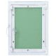 Alumínium keretes hozzáférő panel gipszkartonhoz 300x400 mm