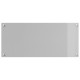 Konyhai hátfal világosszürke 90x40x0,6 cm edzett üveg