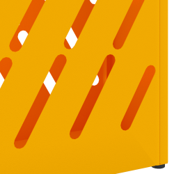 Esernyőtartó mustár sárga fém standard esernyőtartó