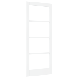 Beltéri ajtó üveggel "orkdal" fehér 83x202x4 cm