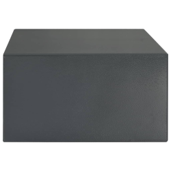 Elektronikus digitális széf tompa szürke 42x37x20 cm acél