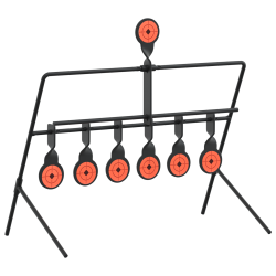 Lövőcél fekete 40 x 34 x 53 cm acél
