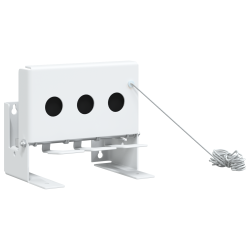 3 lyukú biatlon bukócél visszaállító zsinórral