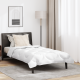 2-in-1 paplan párnával 2 pcs fehér 155 x 200 cm mikroszálas
