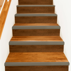 Lépcső orom 30 pcs pezsgőszín 67 cm alumínium