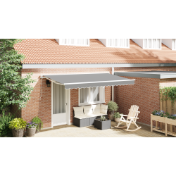 Elektromos fél-kasszettás napernyő keret kihúzható fém