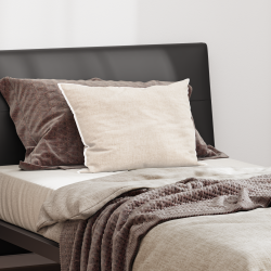 Párna párnával fehér 40 x 60 cm 130gsm 100% pamut